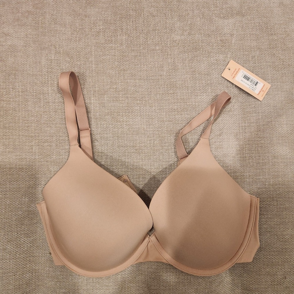 ThirdLove 34E Tauep Beige Zero Edge Push Up Bra NWT